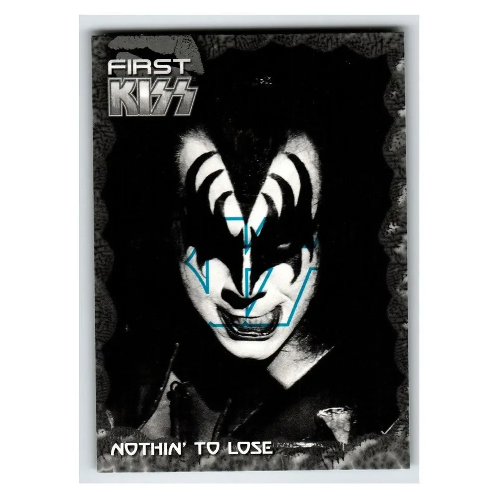KISS Gene Simmons 2009 First KISS Press Pass 13 Music Card